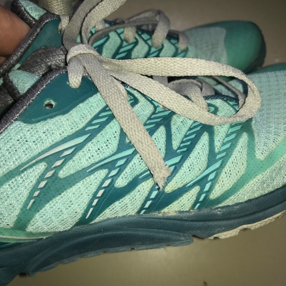 Merrell Bare Access trail running teal performance sneakers - Picture 12 of 15